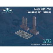 Infinity Models 1/32 Aichi D3A Val Weapons Set Bombs