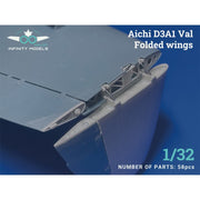 Infinity Models 1/32 Aichi D3A Val Folded Wings Set