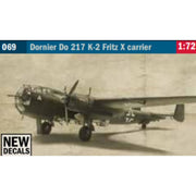 Italeri 0069S 1/72 Dornier Do 217 K-2 Fritz X carrier