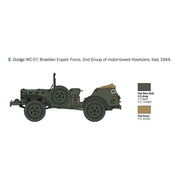 Italeri 0228S 1/35 Dodge WC-56/57 Command Car