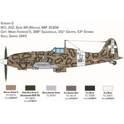 Italeri 1/32 Macchi MC.202 Early Series