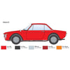 Italeri 1/24 Lancia Fulvia Coupe 1.6 HF Fanalone Model Kit