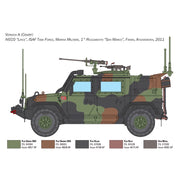 Italeri 1/35 VTLM Lince New Photo-Etched Fret And Rubber Tyres