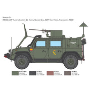 Italeri 1/35 VTLM Lince New Photo-Etched Fret And Rubber Tyres