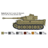 Italeri 1/35 Pz. Kpfw. VI Tiger I Ausf. E (Tp) Early Production Rubber Tracks Link And Length Tracks