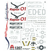 Italeri 1207 1/72 F-22 Raptor