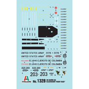 Italeri 1328 1/72 UH60 MH60 Black Hawk Night Raid