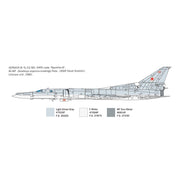 Italeri 1440S 1/72 Tu-22M2 Backfire-B