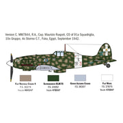 Italeri 1481S 1/72 Macci MC.202 Flogore Aces