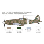 Italeri 1481S 1/72 Macci MC.202 Flogore Aces