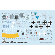 Italeri 1485S 1/72 FIAT CR.42 CN “Falco” Night Fighter