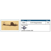 Italeri 1487S 1/72 B-17F Flying Fortress