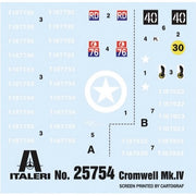 Italeri 25754 1/56 Cromwell Mk.IV