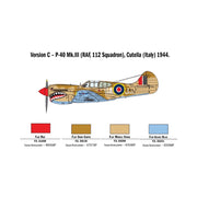 Italeri 2795 1/48 P-40E/K Kittyhawk RAAF with Australian Decals