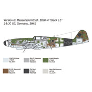Italeri 2805 1/48 BF 109 K-4