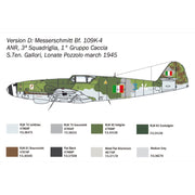 Italeri 2805 1/48 BF 109 K-4