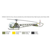 Italeri 2820S 1/48 OH-13 Sioux Korean War