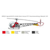 Italeri 2820S 1/48 OH-13 Sioux Korean War