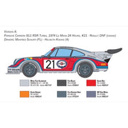 Italeri 3625S 1/24 Porsche RSR 934
