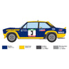 Italeri IT3667S 1/24 Fiat 131 Abarth Rally OLIO FIAT