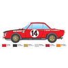 Italeri 3670S 1/24 Lancia Fulvia HF Rally Monte Carlo 1972