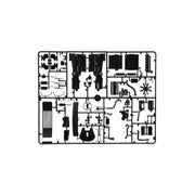 Italeri 3945 1/24 Volvo F16 Globetrotter Canvas with Elevator 8001283039451