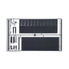 Italeri 3945 1/24 Volvo F16 Globetrotter Canvas with Elevator 8001283039451