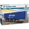 Italeri 3951 1/24 40ft Container Trailer