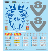 Italeri 3965S 1/24 Scania 770S V8 White Cab