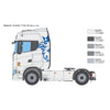 Italeri 3965S 1/24 Scania 770S V8 White Cab