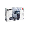 Italeri 3971S 1/24 Scania S770 4x2 Normal Roof Grey Cab (Super Decal Sheet)