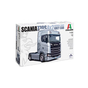 Italeri 3971S 1/24 Scania S770 4x2 Normal Roof Grey Cab (Super Decal Sheet)