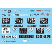 Italeri 4715 1/12 FIAT 500 F 1968 Upgraded Edition