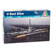 Italeri 5609S 1/35 U-Boot Midget Submarine (Biber) D-Day 80th Anniversary