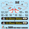 Italeri 5609S 1/35 U-Boot Midget Submarine (Biber)