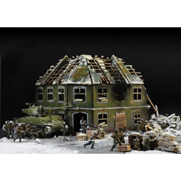 Italeri - Bastonge Siege Mdf Version 80th Byggesæt - 1:72 - 6186 | Se