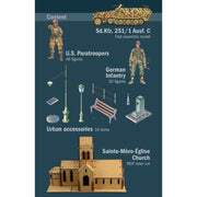 Italeri IT6199S 1/72 Battle of Normandy Sainte-Mere-Eglise 6 June 1944