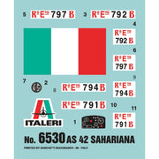 Italeri 6530S 1/56 As 42 Sahariana