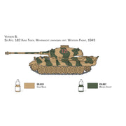 Italeri 72005 1/72 Sd. Kfz. 182 King Tiger Complete Set