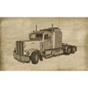 Italeri 1/24 Freightliner Aerodyne Model Kit