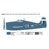 Italeri 91213 1/72 Grumman Hellcat F6 F-3