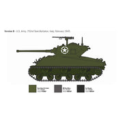 Italeri 96440 1/35 Sherman M4A3 Wet