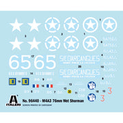 Italeri 96440 1/35 Sherman M4A3 Wet