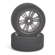 Contact Foam 1/10 Front 26mm 37Sh JAP Carbon Tyres 2pcs