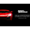 Jada 31140 1/18 Fast & Furious Dom with Lykan Hypersport Diecast Car