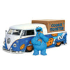 Jada 31751 1/24 Cookie Monster with 1963 VW Bus Pickup