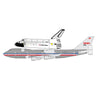 JC Wings XX40341 1/400 NASA Boeing 747-100 Polished with Space Shuttle Reg N905NA With Antenna