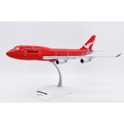 JC Wings XX20376 1/200 Qantas Boeing 747-400 All Red Reg: VH-OEJ With Stand