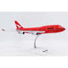 JC Wings XX20376 1/200 Qantas Boeing 747-400 All Red Reg: VH-OEJ With Stand