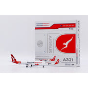 JC Wings XX40613 1/400 Qantas Freight Airbus A321(P2F) "Santa's Freight" Reg: VH-XF4 With Antenna